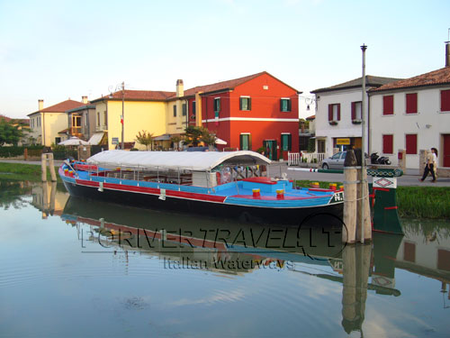 Burchio sul naviglio del Brenta